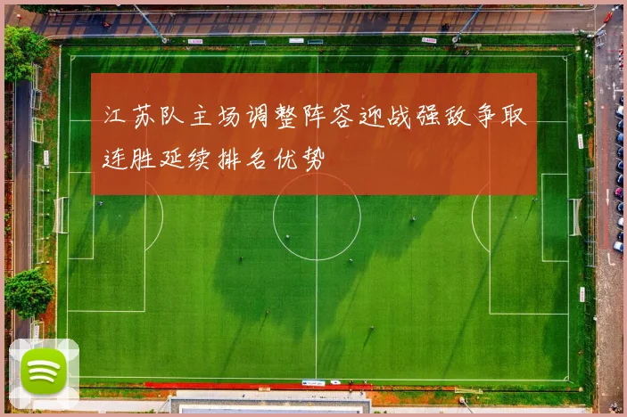 江苏队主场调整阵容迎战强敌争取连胜延续排名优势